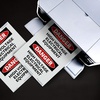 image:imageAvery Printable Warning Signs 35 x 5 WaterChemical Resistant 60 Removable Labels 61514Silver