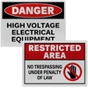 image:imageAvery Printable Warning Signs 35 x 5 WaterChemical Resistant 60 Removable Labels 61514Silver