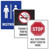 image:imageAvery Printable Warning Signs 35 x 5 WaterChemical Resistant 60 Removable Labels 61514White