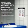 image:imageAvery Printable Warning Signs 35 x 5 WaterChemical Resistant 60 Removable Labels 61514White