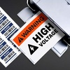 image:imageAvery Printable Warning Signs 7 x 10 WaterChemical Resistant 15 Removable Labels 61515