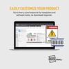 image:imageAvery Printable Warning Signs 7 x 10 WaterChemical Resistant 15 Removable Labels 61515