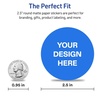 image:imageAvery Professionally Printed Custom Stickers 25 Round Personalized Stickers Matte White Paper Design Your Own Custom Decals Great for Branding Gifts and MoreMatte White Paper