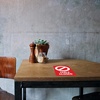 image:imageAvery Social Distancing Signs Table Closed Red Surface Safe ID 4 x 6 10 Removable Decals 83077