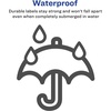 image:imageAvery Waterproof Labels with Ultrahold Adhesive 2 x 4 Case of 500 Labels for Laser Printers 15513