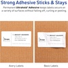 image:imageAvery Waterproof Printable Shipping Labels Sure Feed Technology 55 x 85 White 20 Blank Mailing Labels 15516512 in X 812 in