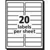 image:imageAvery Waterproof Printable Shipping Labels Sure Feed Technology 55 x 85 White 20 Blank Mailing Labels 15516512 in X 812 in Pack of 5
