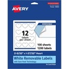 image:imageAvery Matte White Removable Heart Labels Sure Feed Technology PrinttoTheEdge 2932 x 12732 180 Removable Labels LaserInkjet Printable1 200 labels