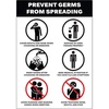 image:imageAvery Preprinted Wall Decals Mask Required Beyond This Point Safety Signs 7 x 10 Red Tear and Water Resistant 5 Removable Wall Signs 83177Prevent Germs