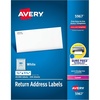 image:imageAvery Printable Return Address Labels with Sure Feed 05 x 175 White 20000 Blank Mailing Labels 05967