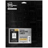 image:imageAvery Printable Warning Signs 35 x 5 WaterChemical Resistant 60 Removable Labels 61514Silver