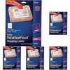 image:imageAvery Waterproof Printable Shipping Labels Sure Feed Technology 55 x 85 White 20 Blank Mailing Labels 15516512 in X 812 in Pack of 5