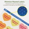 image:imageAvery Dissolvable Heart Labels Sure Feed Technology 2932 x 12732 Matte White PrinttoTheEdge LaserInkjet Printable 300 Labels Total300 labels