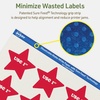 image:imageAvery Dissolvable Star Labels Sure Feed Technology 214 x 238 Matte White PrinttoTheEdge LaserInkjet Printable 300 Labels Total300 labels