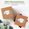 image:imageAvery EcoFriendly Matte White Recycled Oval Scalloped Labels 118 x 214 PrinttoTheEdge Matte White Labels Permanent Adhesive LaserInkjet Printable 210 Total210 labels