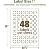 image:imageAvery EcoFriendly Matte White Recycled Starburst Labels 1 PrinttoTheEdge Matte White Labels Permanent Adhesive LaserInkjet Printable 480 Total4 800 labels