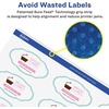 image:imageAvery Glossy Clear Oval Scalloped Labels Sure Feed Technology 118 x 214 525 Glossy Clear Labels PrintToTheEdge LaserInkjet Printable210 labels