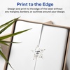 image:imageAvery Glossy Clear Star Labels Sure Feed Technology 075 x 075 2000 Glossy Clear Labels PrinttoTheEdge LaserInkjet Printable2 000 labels