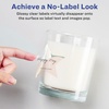 image:imageAvery Glossy Clear Star Labels Sure Feed Technology 075 x 075 2000 Glossy Clear Labels PrinttoTheEdge LaserInkjet Printable2 000 labels