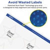 image:imageAvery Glossy Clear Star Labels Sure Feed Technology 214 x 238 120 Glossy Clear Labels PrinttoTheEdge LaserInkjet Printable1 200 labels