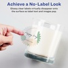 image:imageAvery Glossy Clear Starburst Labels Sure Feed Technology 3 150 Glossy Clear Labels PrinttoTheEdge LaserInkjet Printable300 labels