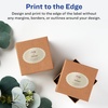 image:imageAvery Glossy White Oval Scalloped Labels Sure Feed Technology 2 x 3 200 Glossy White Labels PrinttoTheEdge Permanent Adhesive LaserInkjet Printable800 labels