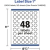 image:imageAvery Glossy White Starburst Labels Sure Feed Technology 1 1200 Glossy White Labels PrinttoTheEdge Permanent Adhesive LaserInkjet Printable2 400 labels