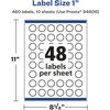 image:imageAvery Glossy White Starburst Labels Sure Feed Technology 1 1200 Glossy White Labels PrinttoTheEdge Permanent Adhesive LaserInkjet Printable480 labels