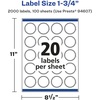 image:imageAvery Glossy White Starburst Labels Sure Feed Technology 175 200 Glossy White Labels PrinttoTheEdge Permanent Adhesive LaserInkjet Printable2 000 labels