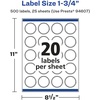 image:imageAvery Glossy White Starburst Labels Sure Feed Technology 175 200 Glossy White Labels PrinttoTheEdge Permanent Adhesive LaserInkjet Printable500 labels