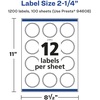 image:imageAvery Glossy White Starburst Labels Sure Feed Technology 225 120 Glossy White Labels PrinttoTheEdge Permanent Adhesive LaserInkjet Printable1 200 labels