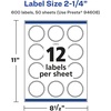image:imageAvery Glossy White Starburst Labels Sure Feed Technology 225 120 Glossy White Labels PrinttoTheEdge Permanent Adhesive LaserInkjet Printable600 labels