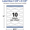 image:imageAvery Glossy White Wraparound Band Labels Sure Feed Technology 15 x 35 Cigar Band Labels 100 Total PrinttoTheEdge Permanent Adhesive LaserInkjet Printable100 labels