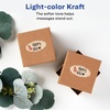 image:imageAvery Kraft Brown Scalloped Oval Labels with Sure Feed Technology 118 x 214 Print to The Edge LaserInkjet Printable Labels 525 Total 22855118 x 214