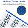 image:imageAvery Matte White Oval Scalloped Labels Sure Feed Technology 2 x 3 200 Matte White Printable Labels200 Labels
