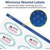 image:imageAvery Matte White Removable Oval Scalloped Labels Sure Feed Technology PrinttoTheEdge 118 x 214 315 Removable Labels LaserInkjet Printable525 labels
