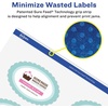 image:imageAvery Matte White Removable Oval Scalloped Labels Sure Feed Technology PrinttoTheEdge 2 x 3 120 Removable Labels LaserInkjet Printable800 labels