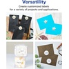 image:imageAvery Matte White Removable Starburst Labels Sure Feed Technology PrinttoTheEdge 175 300 Removable Labels LaserInkjet Printable300 labels