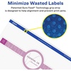image:imageAvery Matte White Removable Wraparound Band Labels Sure Feed Technology 15 x 775 PrinttoTheEdge Cigar Band Labels 75 Total LaserInkjet Printable125 labels