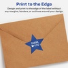 image:imageAvery Matte White Star Labels Sure Feed Technology 214 x 238 300 Matte White Printable Labels600 labels