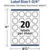image:imageAvery Matte White Starburst Labels Sure Feed Technology 175 500 Matte White Printable Labels2 000 Labels