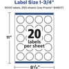 image:imageAvery Matte White Starburst Labels Sure Feed Technology 175 500 Matte White Printable Labels5 000 Labels