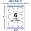 image:imageAvery Matte White Starburst Labels Sure Feed Technology 3 150 Matte White Printable Labels1 500 Labels