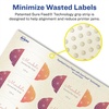 image:imageAvery Pearlized Ivory Oval Scalloped Labels Sure Feed Technology PrinttoTheEdge 118 x 214 210 Pearlized Ivory Labels LaserInkjet Printable1 050 labels