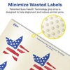 image:imageAvery Pearlized Ivory Star Labels Sure Feed Technology PrinttoTheEdge 214 x 238 120 Pearlized Ivory Labels LaserInkjet Printable1 200 labels