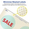 image:imageAvery Pearlized Ivory Starburst Labels Sure Feed Technology PrinttoTheEdge 3 150 Pearlized Ivory Labels LaserInkjet Printable150 labels