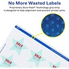 image:imageAvery Printable Durable White Star Labels Sure Feed Technology 075 x 075 PrinttotheEdge Waterproof Labels Laser amp PigmentBased Inkjet Compatible 800 Total8 000 labels