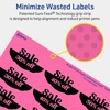 image:imageAvery Printable Oval Scalloped Labels Sure Feed Technology 118 x 214 Bright Pink Labels PrinttoTheEdge LaserInkjet Printable 210 Total Great for Candles and Jars210 labels