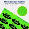 image:imageAvery Printable Oval Scalloped Labels Sure Feed Technology 118 x 214 Neon Green Labels PrinttoTheEdge LaserInkjet Printable 210 Total Great for Candles and Jars1 680 labels
