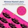 image:imageAvery Printable Oval Scalloped Labels Sure Feed Technology 118 x 214 Neon Magenta Labels PrinttoTheEdge LaserInkjet Printable 420 Total Great for Candles and Jars420 labels